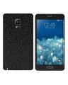 Samsung Galaxy Note Edge  Black Stone Texture Mobile Skin. 