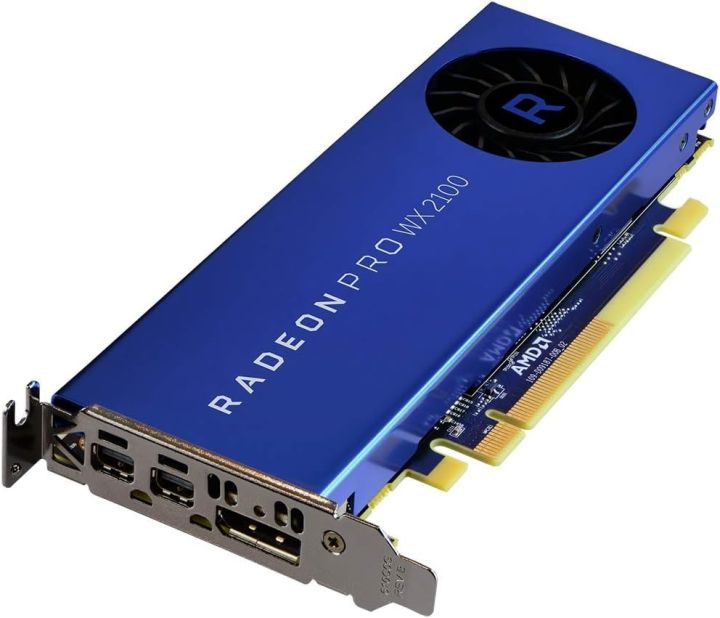 AMD Radeon PRO WX 2100 2GB GDDR5 64Bits Video Graphics Card (Used)
