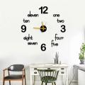 New Wall Clock Big Size Clock Wooden Wall Clocks for Bedroom Drawing Room Wooden Wall Clock Large Modern Design 3D Decorative Watch. 