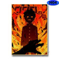 Anime Mob Psycho 100 Poster Retro Kraft Paper Posters and Prints Anime Decor Wall Stickers Home Room Bar Decorative Painting. 