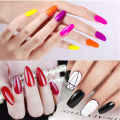 ArteClavo Cherry Red Color Gel Nail Polish Semi Permanent Gel Varnishes For Christmas Nail Art Design Glass Bottle Top Colorcard. 