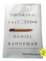 Thinking, Fast and Slow Book by Daniel Kahneman. 