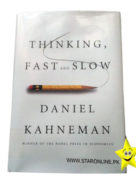 Thinking, Fast and Slow Book by Daniel Kahneman