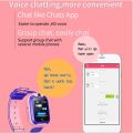 Top [24h ship ready stock] Cod free shipping Q12 smart watch kids phone jam Telefon Bahan children smartwatch location tracker camera call voice chat touch screen. 