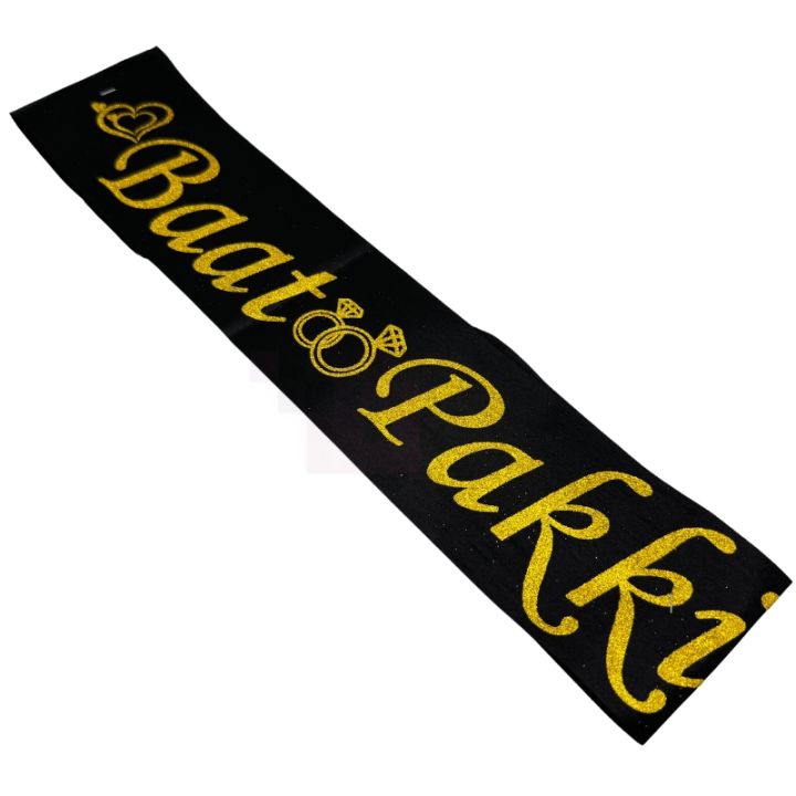 BAAT PAKKI SASH FOR PARTY WEAR