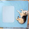 Pet Cooling Pad Washable Pet Cooling Pads for Bed for Summer Crates S. 