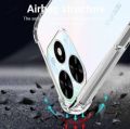 Near Mart Infinix Smart 8, Infinix 8 Pro, Infinix 8 Plus, Shockproof Back Case Ultra Clear Soft Silicone Cover Anti Shock and Anti-Resistant Clear View Transparent. 