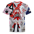 3D Magical Destroyers Mahō Shōjo Anarchy T Shirts Women/men Prevalent T-shirts Japanese Anime Tshirts Spring and Summer Handsome. 