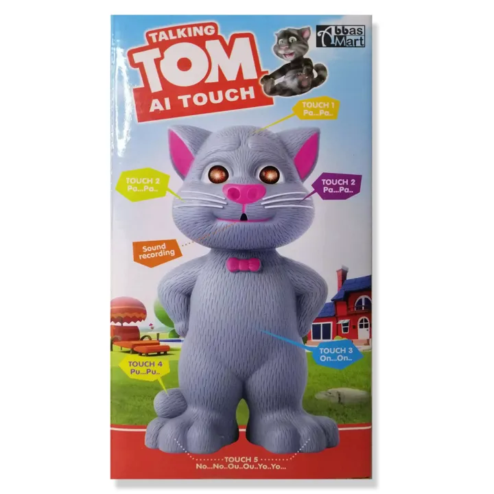 Talking%20Tom%20AI%20Touch%20Toy%20-%20Intelligent%20Sound%20Recording%20Cat%20Toys%20-%205%20Touch%20Sound%20%20For%20Kids%20Boys%20and%20Girls%20-%20Size%209-inch%20-%20Image%204