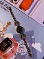 A68 Plus / A58 Women Smart Watch 2.2” Big Screen | Stylish Smart Watch for Girls with 3 Straps, Bracelet, Ring & Jewelry Set | Smart Watches for Women with Chain & Fitness Features. 
