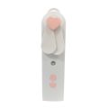 USB Rechargeable 2 In 1 Mini Fan Steamer Facial Humidifier Face Mister Spray Cooling Portable Small Air Humidifier Spray Fan. 