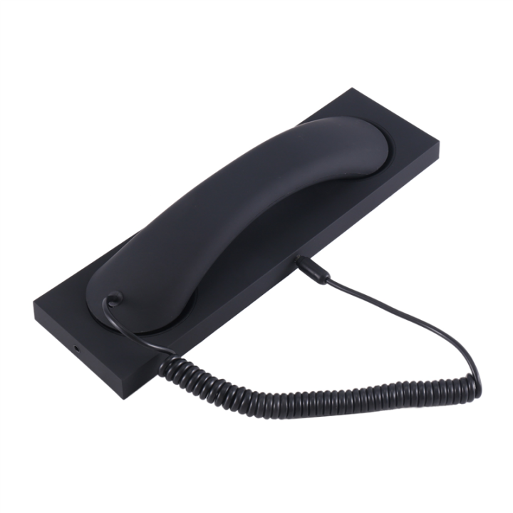 Universal Retro Phone Receiver Handset Smartphone Call Headset 3.5mm Landline Telephone Microphone Retro Telephone Handset