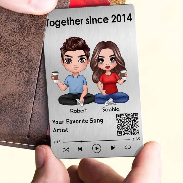 Customized Wallet PVC Card Fine Quality to share love