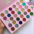 High Quality Glitter Eyeshadow Palette for Makeup 30 Colors Party Like a Glitter Unicorn Glamour Eyeshadow Kit. 