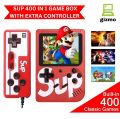 SUP Game Box Plus 400 in 1 Retro Mini Gameboy Game Toy  Console 3.0 Inch - Portable - Rechargeable - Single Player (Black). 