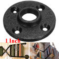 economic 1'' Malleable Threaded Bronze Cast Iron Pipe Fittings Wall Mount Floor Flange. 