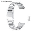 22mm Stainless Steel Metal Chain (Solid 85gms) Strap for Samsung Galaxy Watch 3 45mm / S4 46mm with Pins 22mm. 