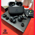 TWS Wireless Bluetooth Earbuds With Charging Case | Active Noise Cancellation | High Bass Sound Touch Sensor Compatible with All Devices Black. 