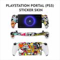 playstation portal sticker skin ps5 portal stickers decore and protection (not pouch or silicon cover). 