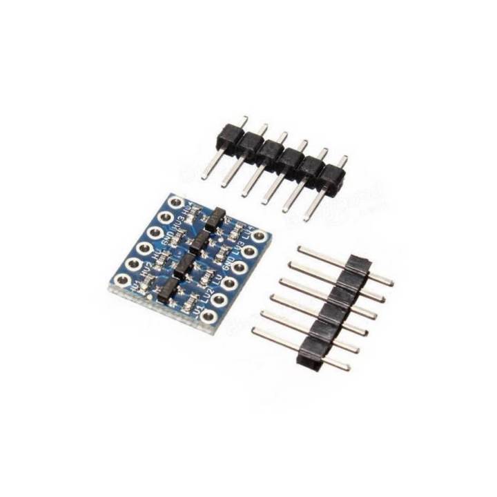 Logic Level Converter 4 Channel IIC I2C Bi-Directional Logic Level Converter Module 5V to 3.3V For Arduino NodeMCU ESP32