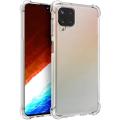 Samsung Galaxy A12 Anti shock Case, Crystal Transparent Slim Anti Slip Full-Body Protective Phone Case Cover antishock. 