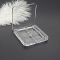 Empty 4 Grid Makeup DIY Eyeshadow Palette Transparent Lipstick Blush Pressed Box Lonni. 