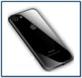 Luxury Hybrid iPhone 7 / 8 Tempered Shine Back Glass + Soft Silicone Bumper Cover Case for iPhone 7 / 8. 