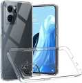 Oppo A96 4G Cover New Ultra Thin Soft Tpu Silicon Dust Proof Transparent Clear Cover. 