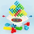 【New】 Tetra Tower Game Tetris Balance Tetris Tower Puzzle Board Game Kids Building Block Toys. 