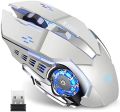 RGB Rechargeable Wireless Gaming Mouse. 