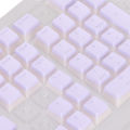 PBT Keycaps, Double Layer Keycaps 2 Color for 104 Key Keyboard. 