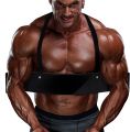 Sports Arm Rack for Biceps and Triceps, Dumbbell and Barbell Rack, Bicep Isolator, Barbell Push-Up Stand, Strengthening and Building Muscles, Easy Weightlifting and Body Building, Heavy Duty Thick Gauge Padded for Men & Women. 