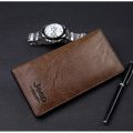 JEEP BULUO Man Long Wallet Men Casual Hand Purse Card Holder Men's Clutch Bag. 