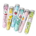 Julystar 1-Pcs unique portable Hand paper Soap flower bottled disposable soap paper sheet. 