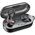 TOZO T10 Bluetooth 5.0 Wireless Earbuds with Wireless Charging Case IPX8 Waterproof Stereo Headphones in Ear Built in Mic Headset Premium Sound with Deep Bass. 