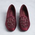 Multicolour Ladies Shoes - Shoes For Women - Block Heel Shoes - Sequin Shoes - Beaded shoes - Party Wear Shoes - Formal Shoes for Girls - Low Heel Shoes - Lofers For Women. 