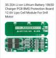 18650 battery charging module 20 A.. 