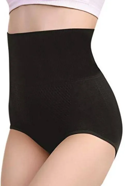 Women%20Shapewear%20Tummy%20Control%20Panties%20High%20Waisted%20Body%20Shaper%20Slimming%20Briefs%20Underwear%20-%20Image%208
