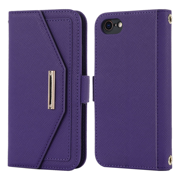Suitable%20for%20Apple%20iphone%207/8%20Mobile%20Phone%20Protective%20Case%20iphone12%20pro%20Max%20Cross%20Pattern%20Wallet%20Leather%20Case%20-%20Image%207