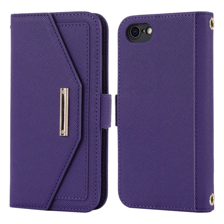 Suitable%20for%20Apple%20iphone%207/8%20Mobile%20Phone%20Protective%20Case%20iphone12%20pro%20Max%20Cross%20Pattern%20Wallet%20Leather%20Case%20-%20Image%207