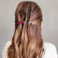 【ETOP】Fashion Braided Hair Clip for Women Separate Hair Clip Bangs Clip Art Retro Snap Clip Acrylic Duckbill Clip PTQ. 