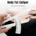 Fat Caliper Fitness Slim Measure Chart Body Fat Skinfold Tester Caliper Analyze. 