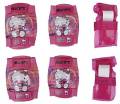 Hello Kitty SKATE PROTECTION Quad Roller Skates Safety Pads Helmet (3 to 9 year Child). 