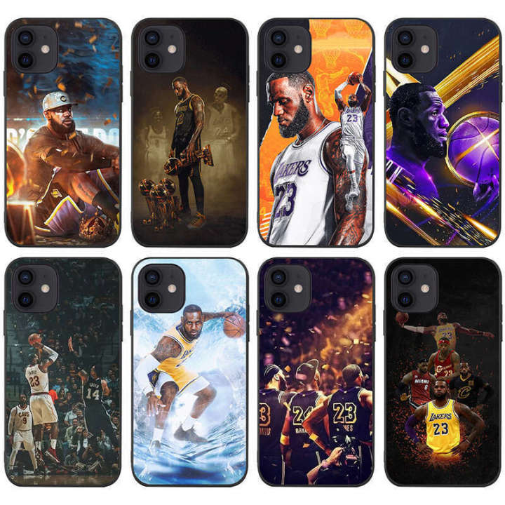 Star player suitable for iPhone 15 Lakers James XR basketball men's phone case