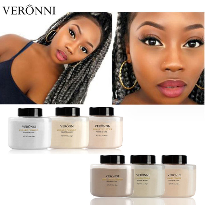 VERONNI loose powder setting powder is not easy to remove makeup net red air powder student female factory wholesale