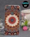 Oppo A7 Pouch Cover - Floral Soft Back Cover Case for Oppo A7. 