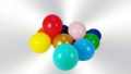 100 Pcs Multiple Random Colors Shiny Balloons for Event Decoration (Good Quality). 