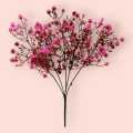 Gypsophila- Baby's Breath artificial Flower Bunch For Flowers Arrangements And Decorations, 13 inches Height-Pink. 
