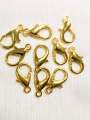 10 Sets Of 20 mm Lobster Clasp Hooks Connectors With 15 mm Jump Rings For Jewelry Making, KC Gold and Silver End Clasps For Mini Purses, Bags, Necklaces, Bracelets, DIY Jewelry Findings, Fashionable Accessories Fastener Hook. 
