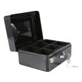 15cm Mini Safe Boxes Security Metal Steel Money Cash Jewelry Box Tray Holder Red. 